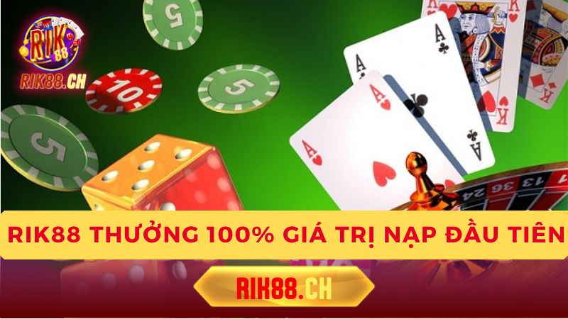 Lợi ích khi tham gia khuyến mãi thưởng 100% giá trị nạp đầu tiên